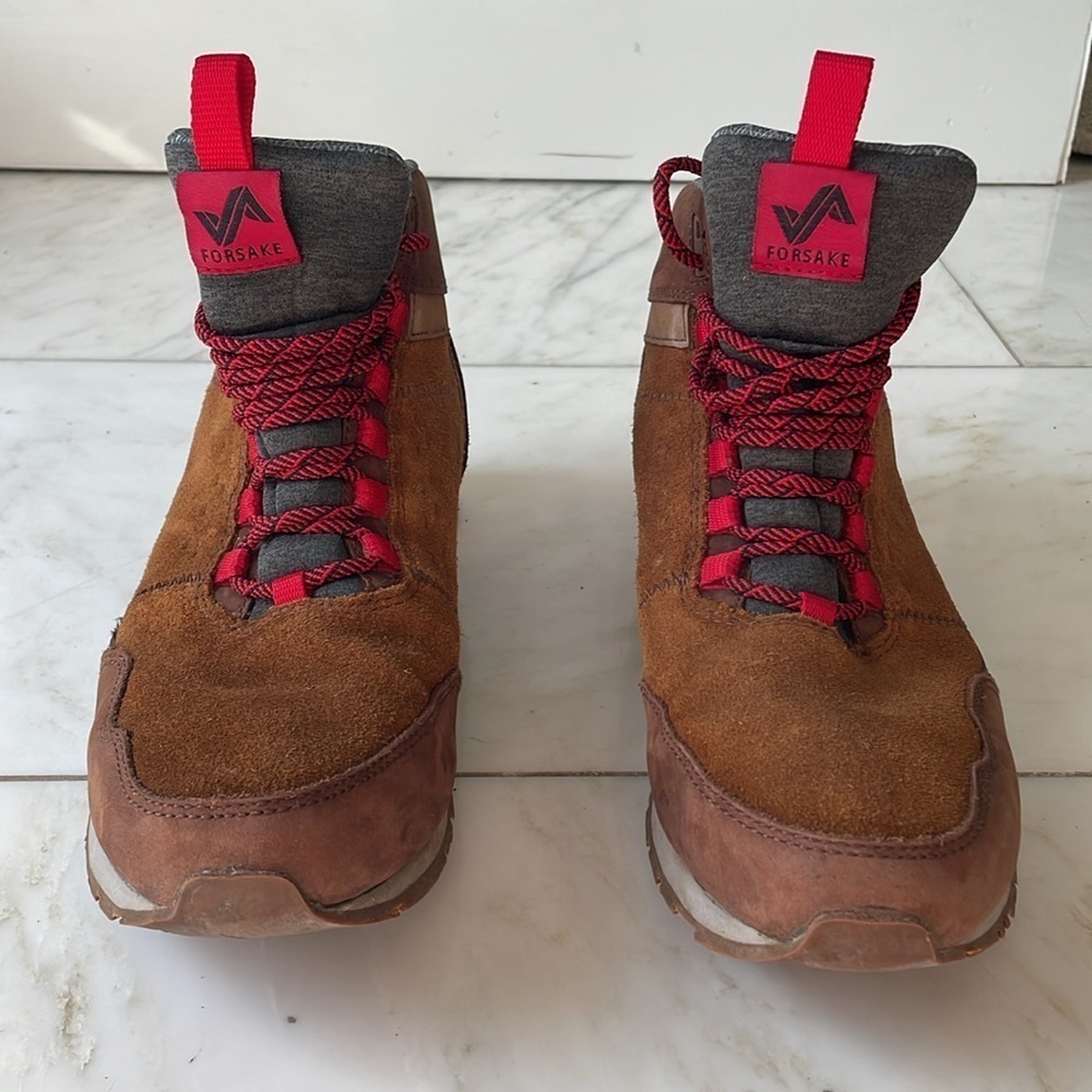 Forsake Men's Brown and Red Athletic Shoes - Picture 2 of 11